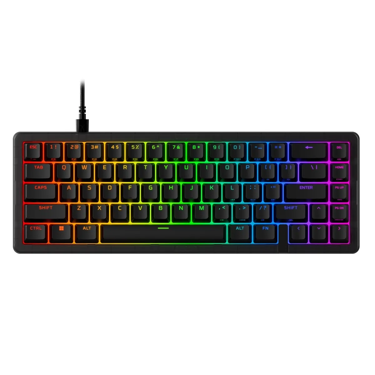 Клавіатура HyperX Origins 2 65 HX Red USB Black (B4QS3AA) - мініатюра 19