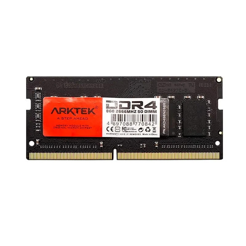 Модуль пам`ятi SO-DIMM DDR4 8GB/2666 Arktek (AKD4S8N2666) - мініатюра 2