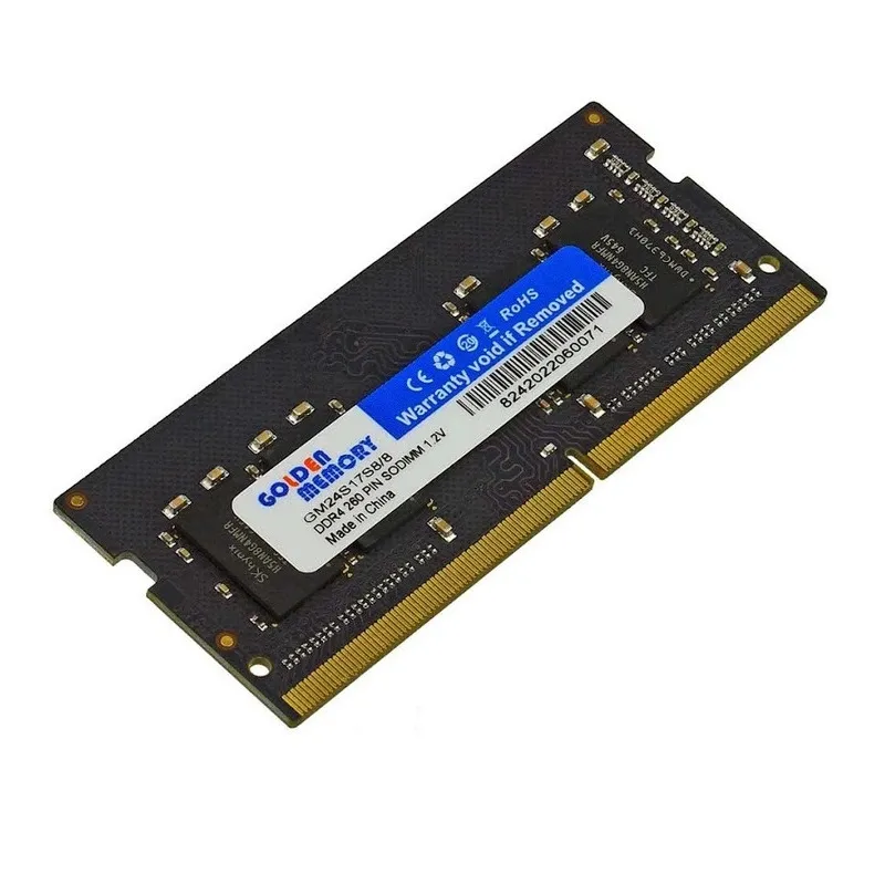 Модуль пам`ятi SO-DIMM DDR4 8GB/2400 Golden Memory (GM24S17S8/8) - мініатюра 2