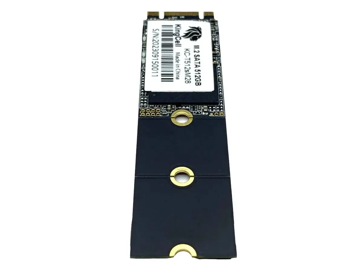 Накопичувач SSD 512GB KingCell M.2 2242 SATA III 3D NAND TLC (KC-T512sM28-M) - мініатюра 2