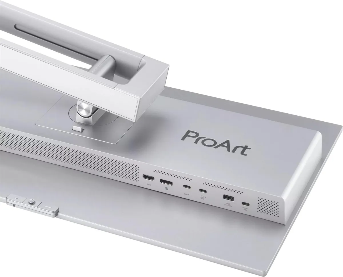 Монітор Asus 26.5" ProArt PA27UCDMR (90LM04NE-B01K71) OLED Silver/Black 240Hz - зображення 1