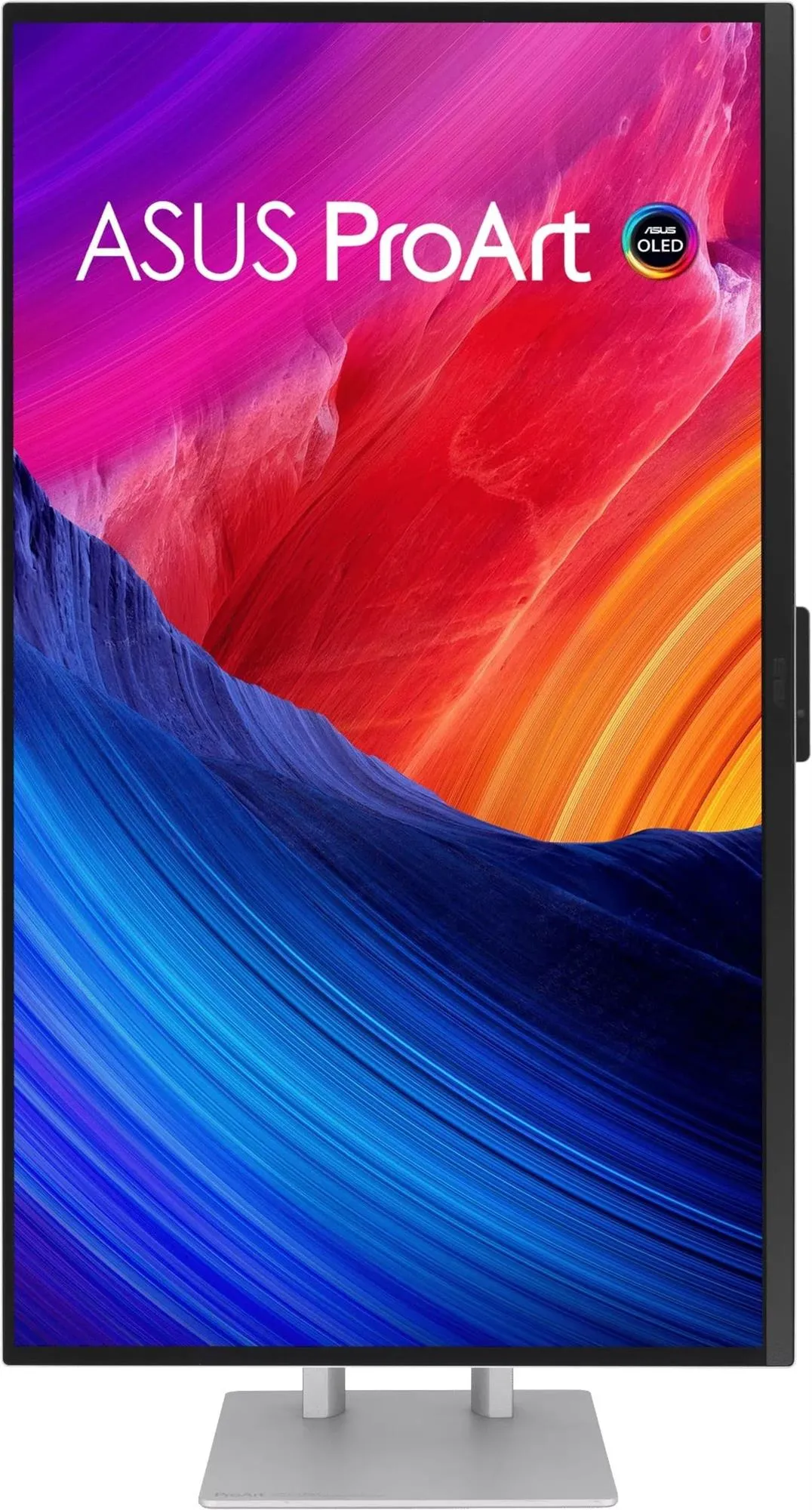 Монітор Asus 26.5" ProArt PA27UCDMR (90LM04NE-B01K71) OLED Silver/Black 240Hz - мініатюра 4