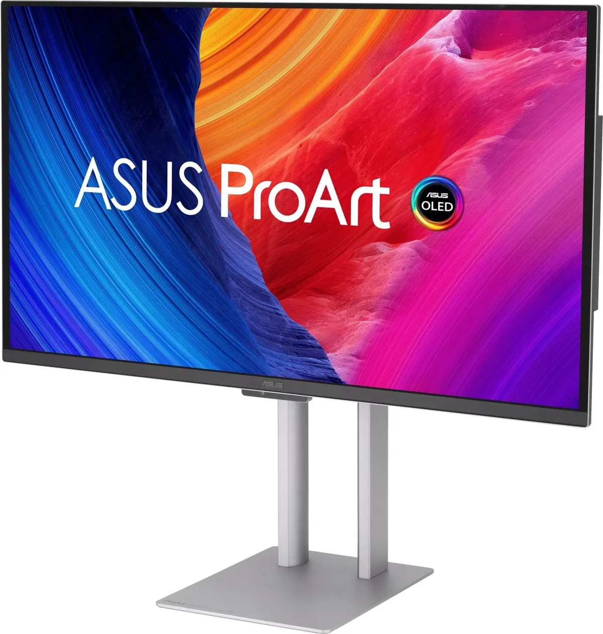 Монітор Asus 26.5" ProArt PA27UCDMR (90LM04NE-B01K71) OLED Silver/Black 240Hz - мініатюра 5