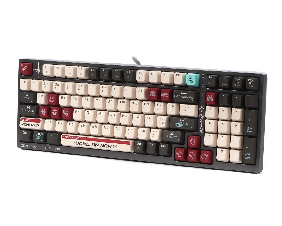 Клавіатура Bloody S98 Pixels Red - мініатюра 5