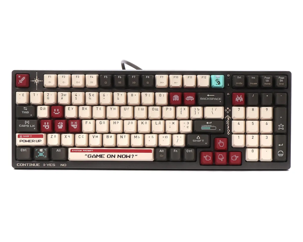 Клавіатура Bloody S98 Pixels Red - мініатюра 6