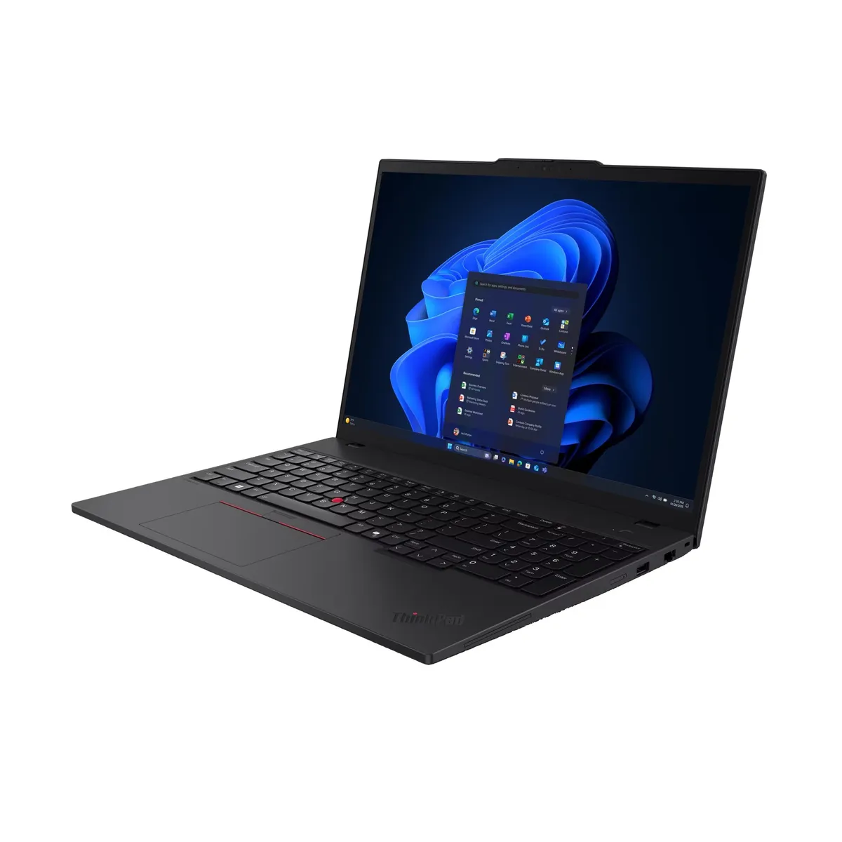 Ноутбук Lenovo ThinkPad T16 Gen 4 (21QE0044RA) Black - мініатюра 2