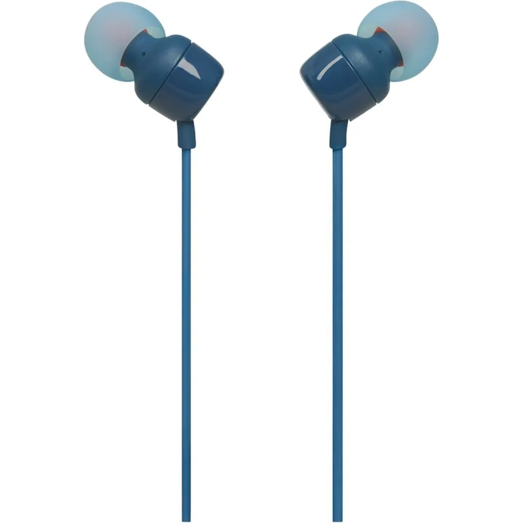 Гарнітура JBL Tune 110 Eco Blue (JBLT110BLUE) - мініатюра 11