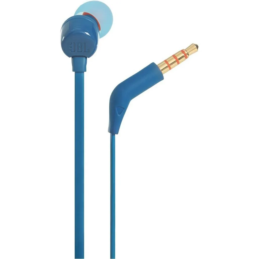 Гарнітура JBL Tune 110 Eco Blue (JBLT110BLUE) - мініатюра 6