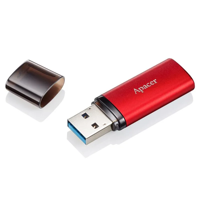Флеш-накопичувач USB3.2 64GB Apacer AH25B Red (AP64GAH25BR-1) - мініатюра 4
