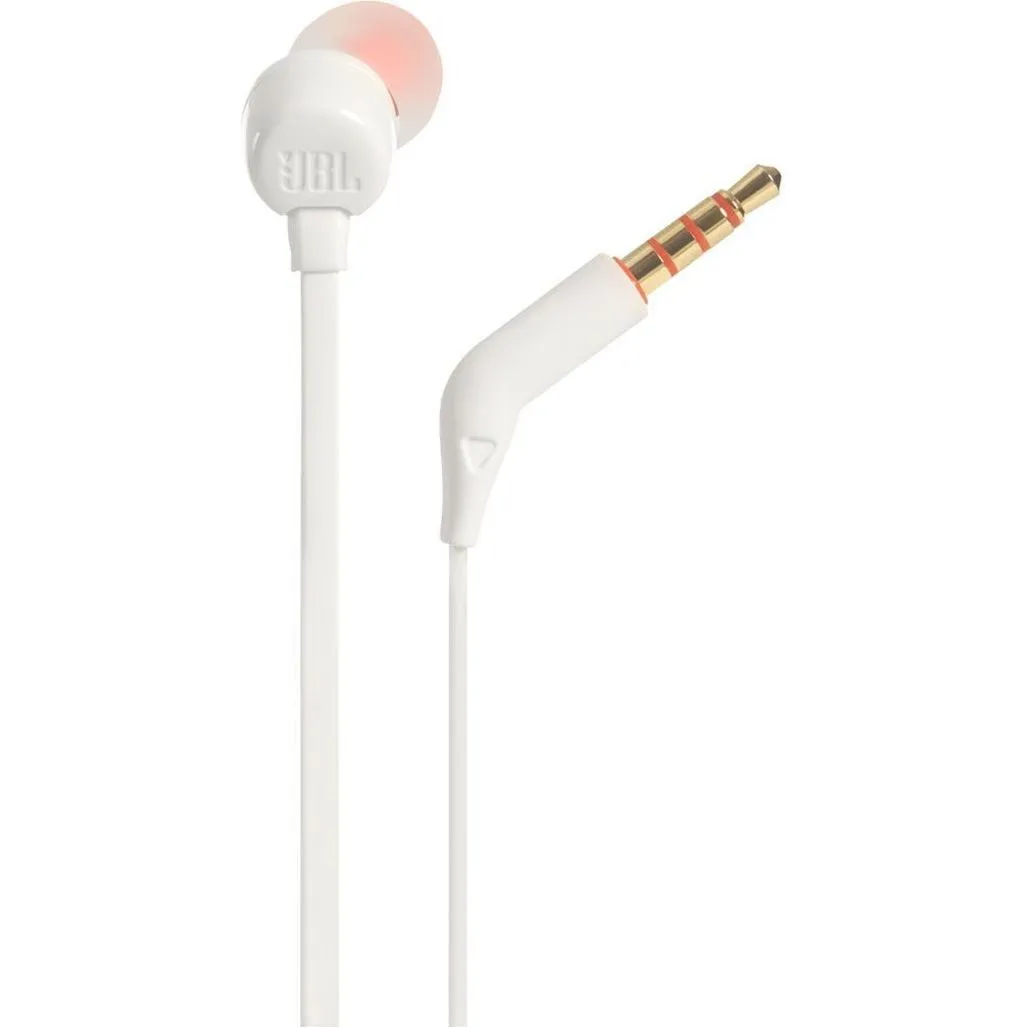 Гарнітура JBL Tune 110 Eco White (JBLT110WHTE) - мініатюра 4