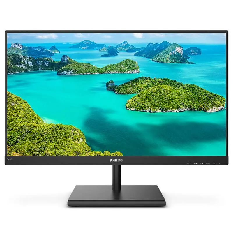 Монiтор Philips 23.8" 245E1S/00 IPS Black - зображення 1