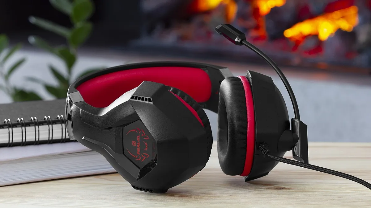 Гарнітура REAL-EL GDX-7575 Black/Red - мініатюра 12
