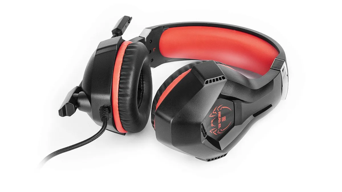 Гарнітура REAL-EL GDX-7575 Black/Red - мініатюра 3