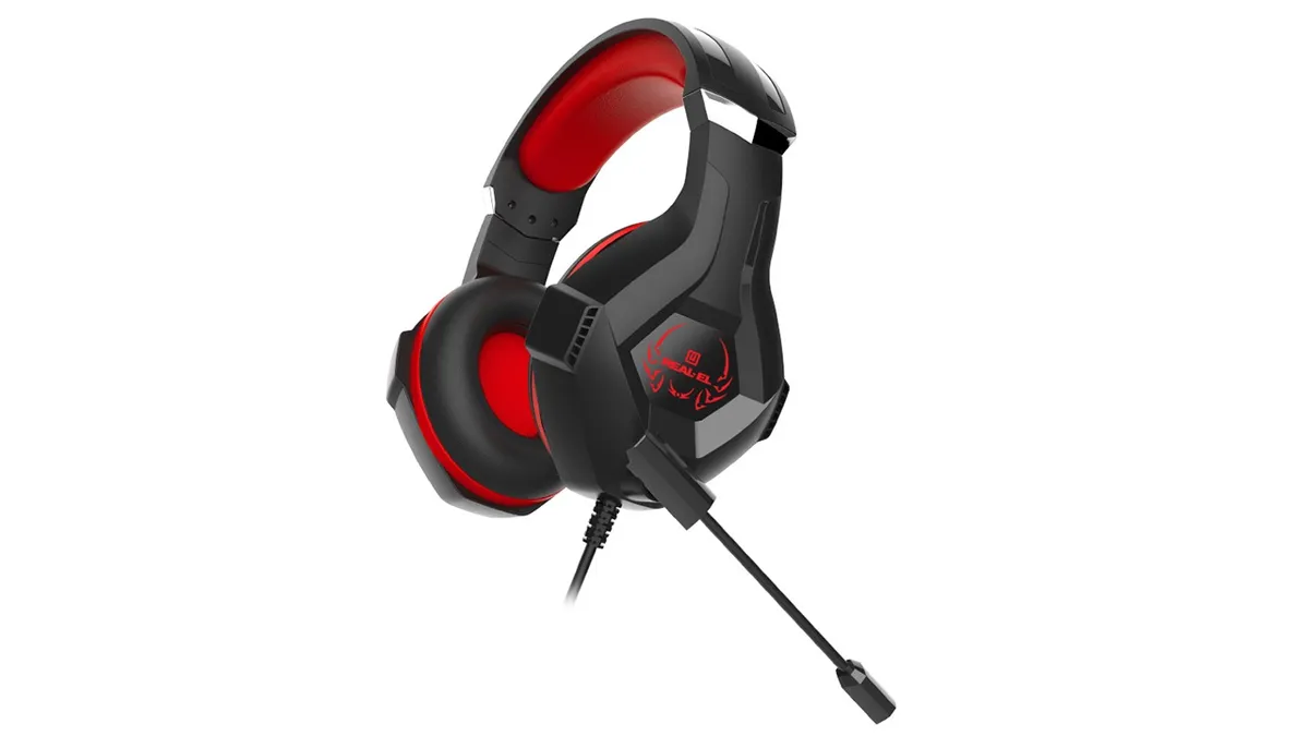 Гарнітура REAL-EL GDX-7575 Black/Red - мініатюра 5