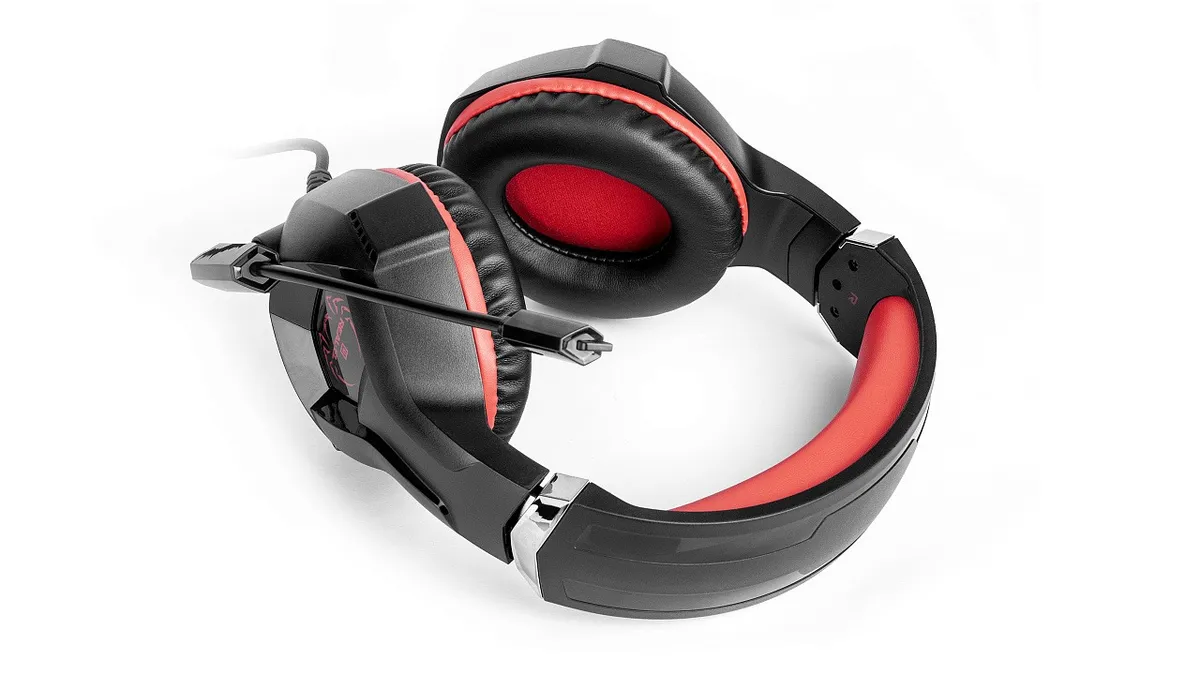 Гарнітура REAL-EL GDX-7575 Black/Red - мініатюра 6