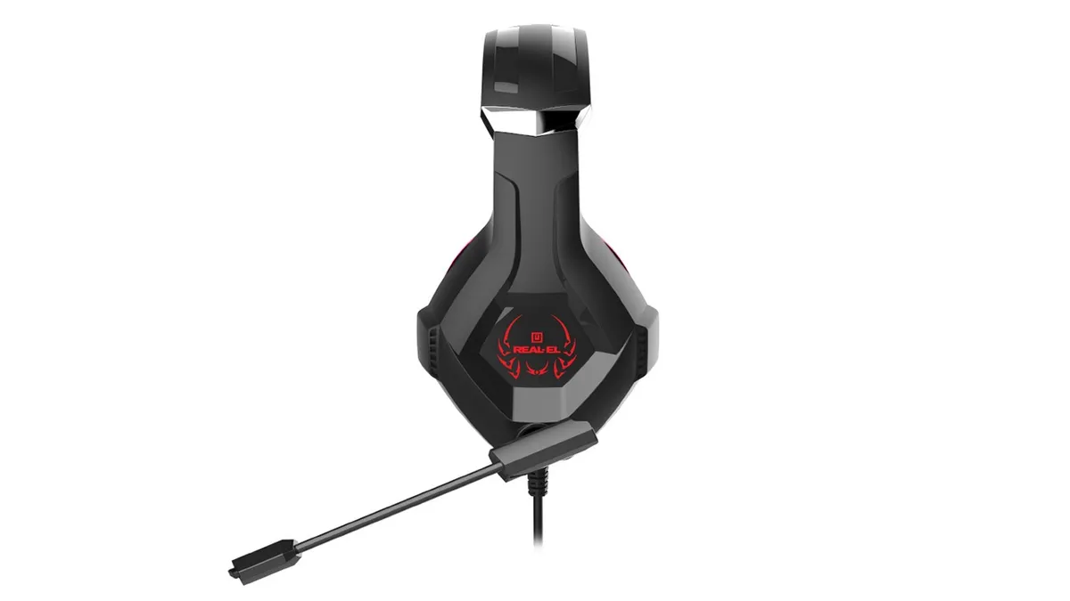 Гарнітура REAL-EL GDX-7575 Black/Red - мініатюра 7