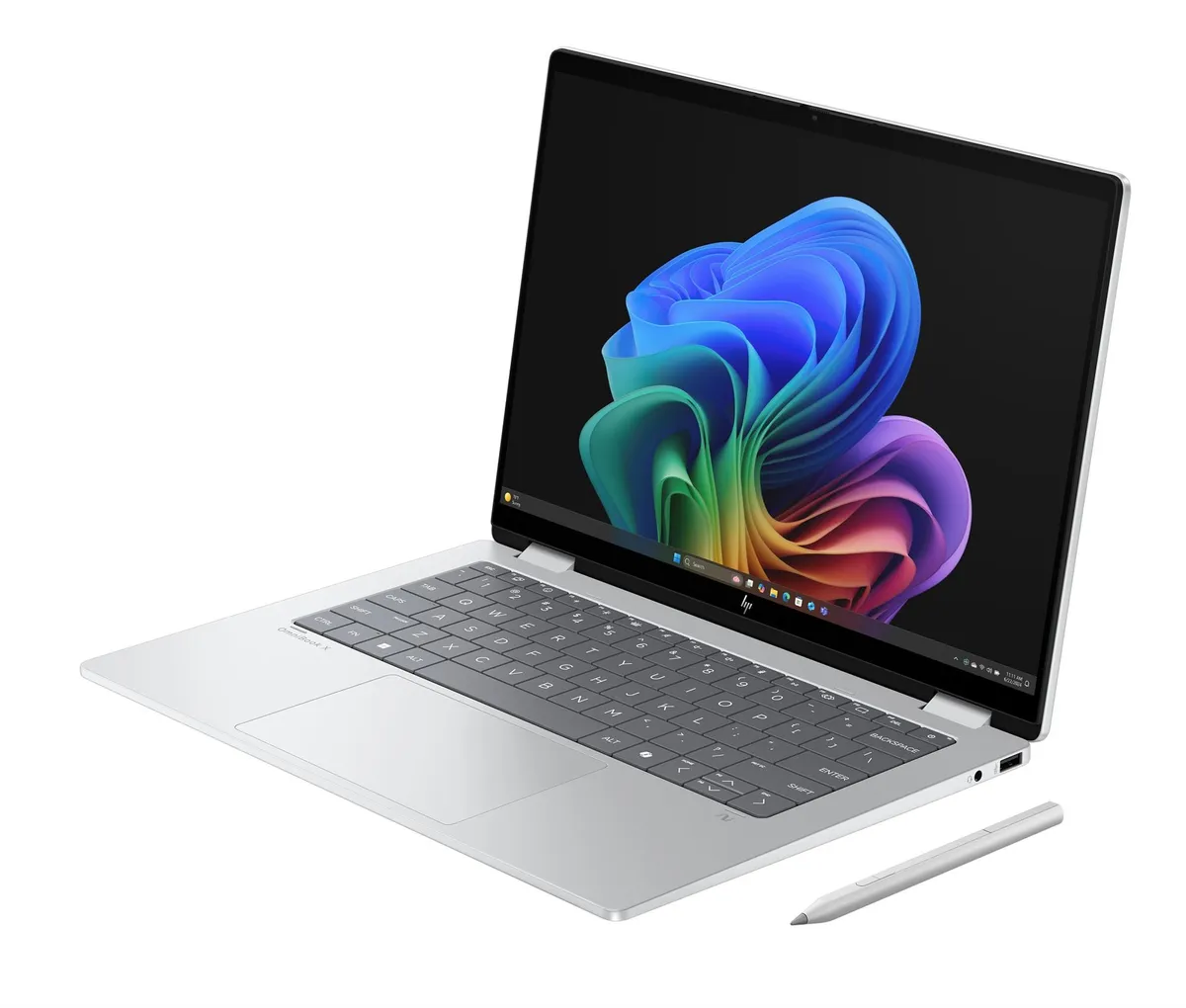 Ноутбук HP OmniBook X Flip 14-fm0013ua (C9RV5EA) Glacier Silver - мініатюра 3