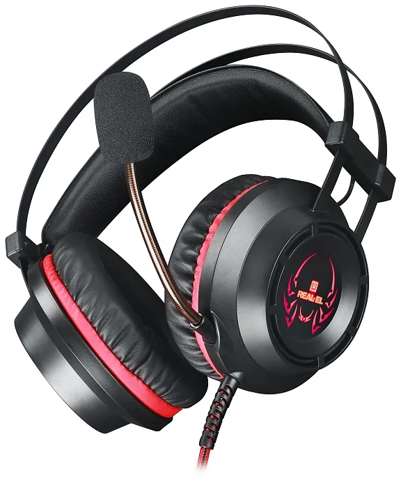 Гарнітура REAL-EL GDX-7450 Black - мініатюра 2