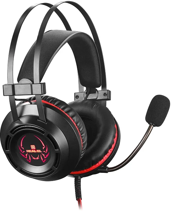 Гарнітура REAL-EL GDX-7450 Black - мініатюра 4