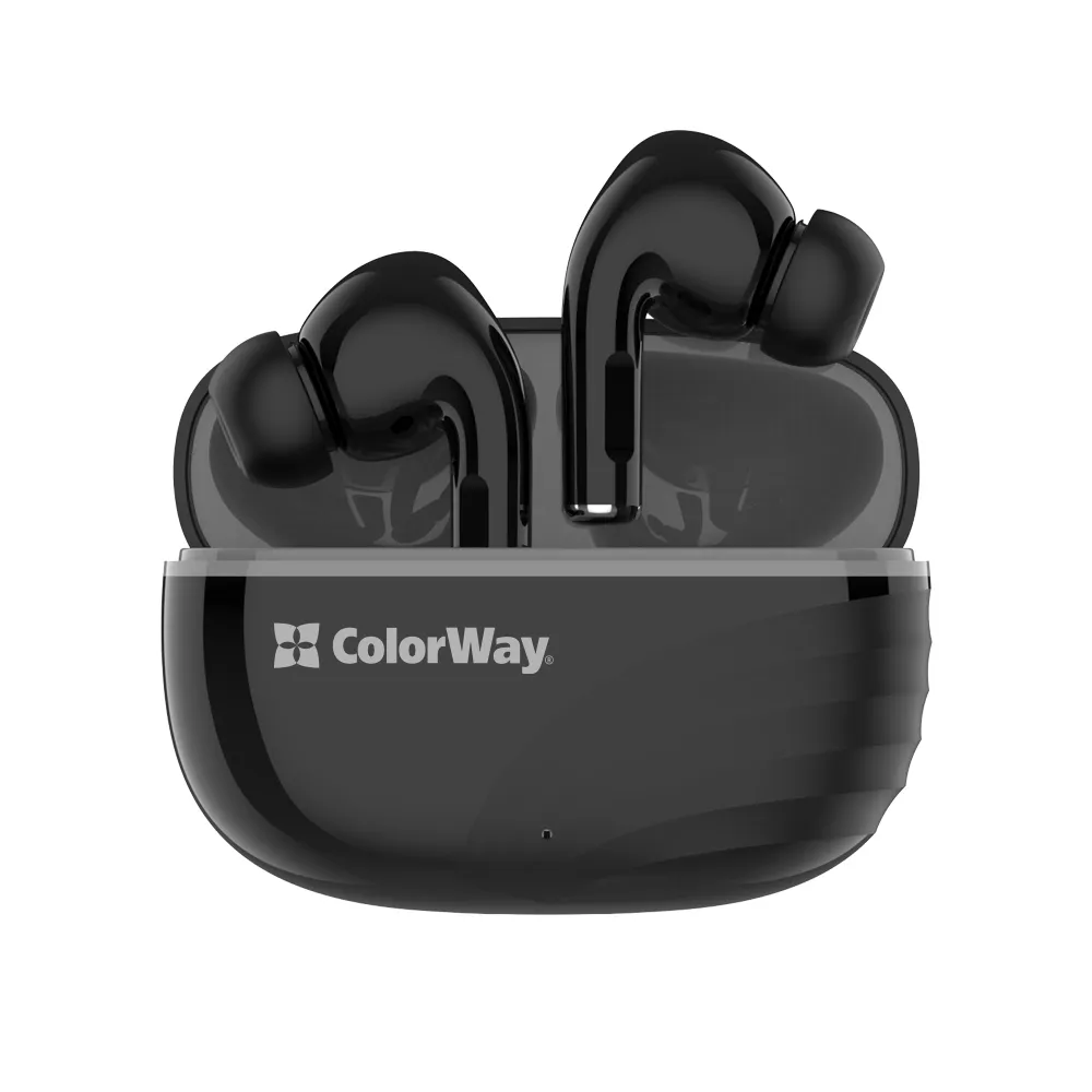 Bluetooth-гарнітура СolorWay Slim TWS-5 Earbuds Black (CW-TWS5BK) - мініатюра 11