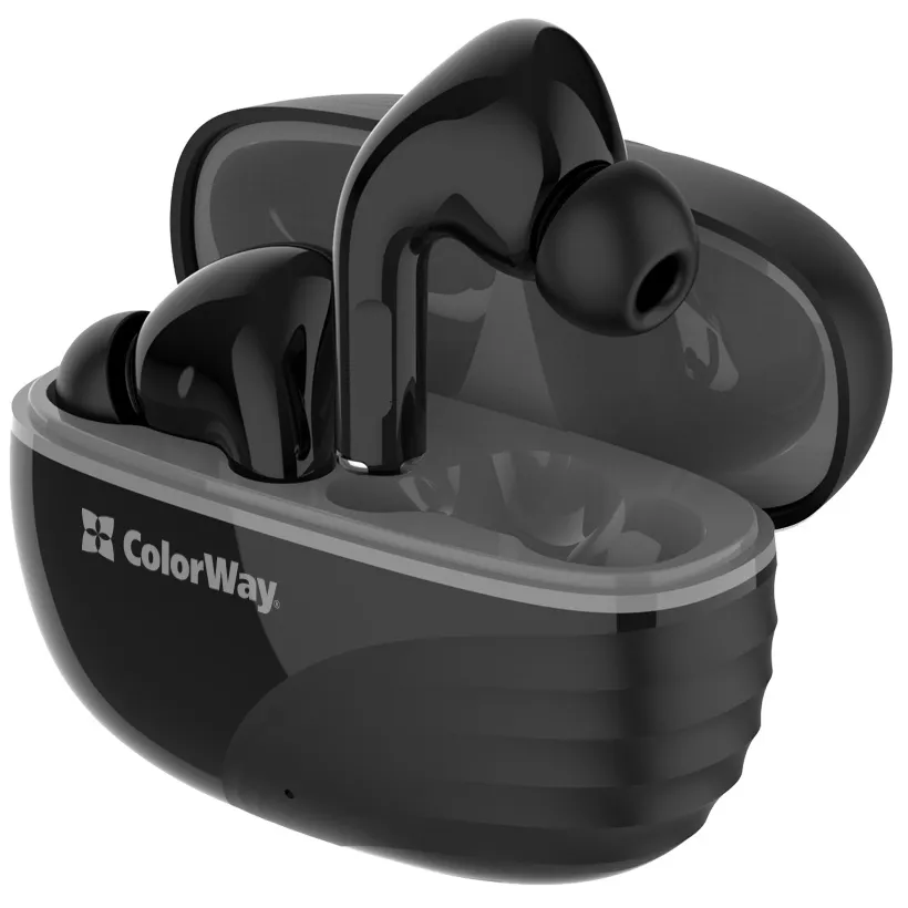 Bluetooth-гарнітура СolorWay Slim TWS-5 Earbuds Black (CW-TWS5BK) - мініатюра 15