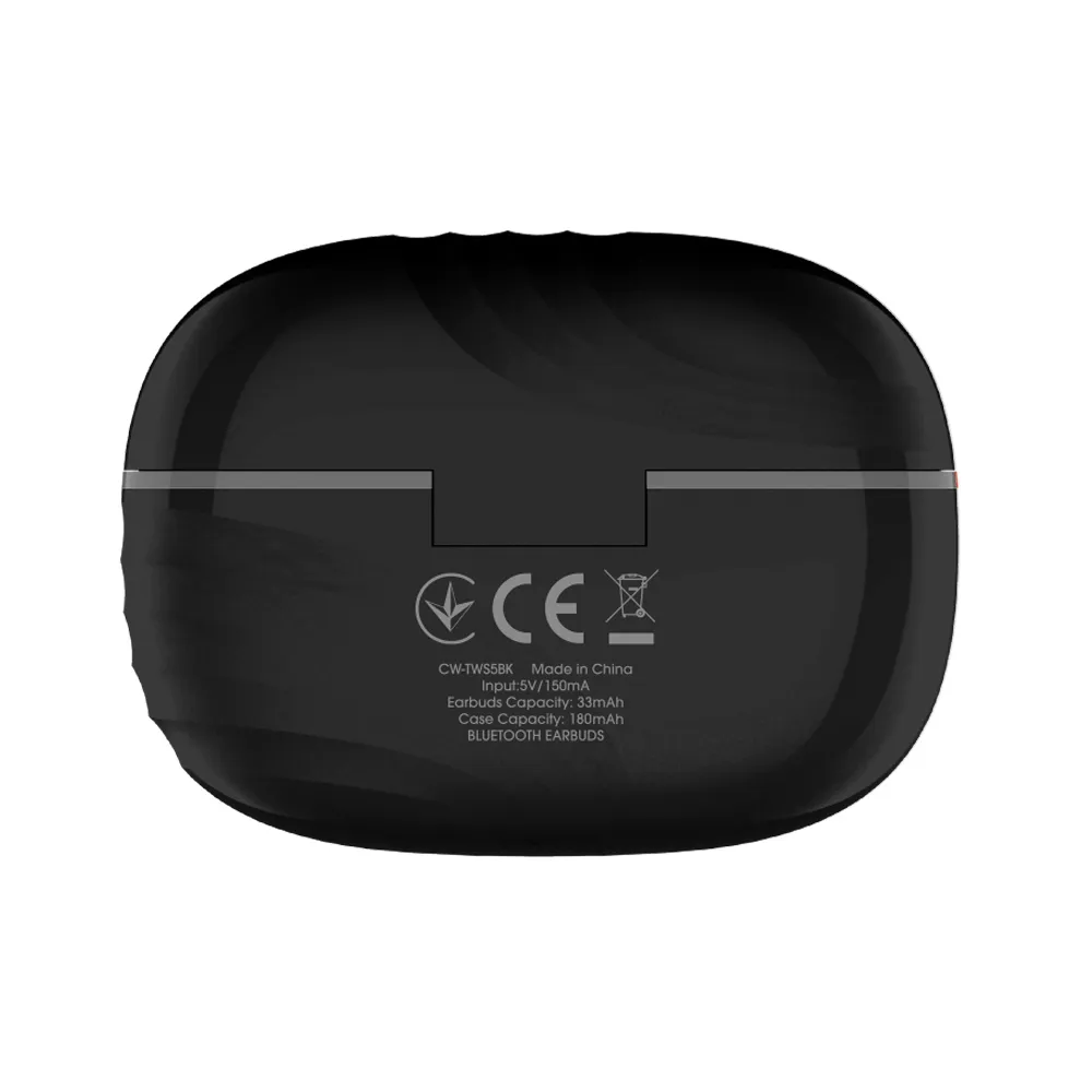 Bluetooth-гарнітура СolorWay Slim TWS-5 Earbuds Black (CW-TWS5BK) - мініатюра 9