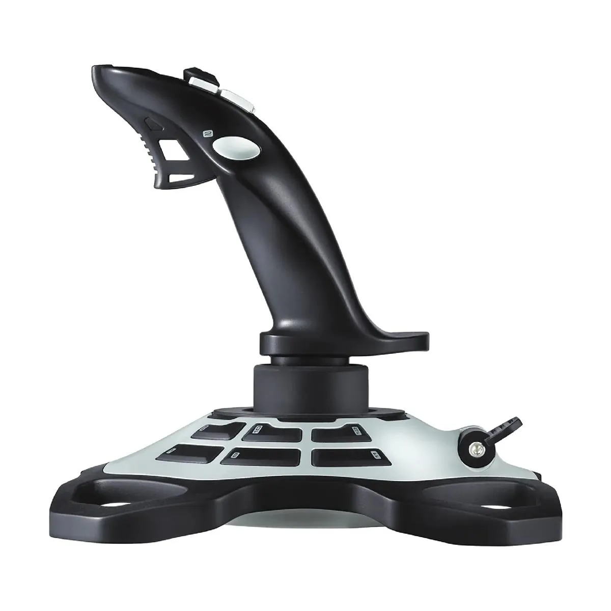 Джойстик Logitech Extreme 3D Pro (942-000031) чорно-білий USB - мініатюра 6