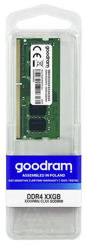 Модуль пам`яті SO-DIMM DDR4 32GB/2666 Goodram  (GR2666S464L19/32G) - мініатюра 2