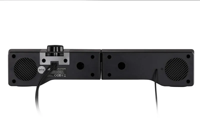 Акустична система 2E PCS232 RGB Soundbar Black (2E-PCS232BK) - мініатюра 2