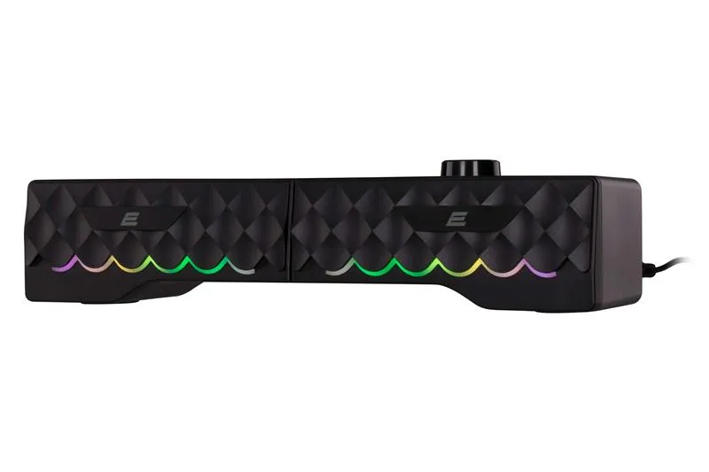 Акустична система 2E PCS232 RGB Soundbar Black (2E-PCS232BK) - мініатюра 3