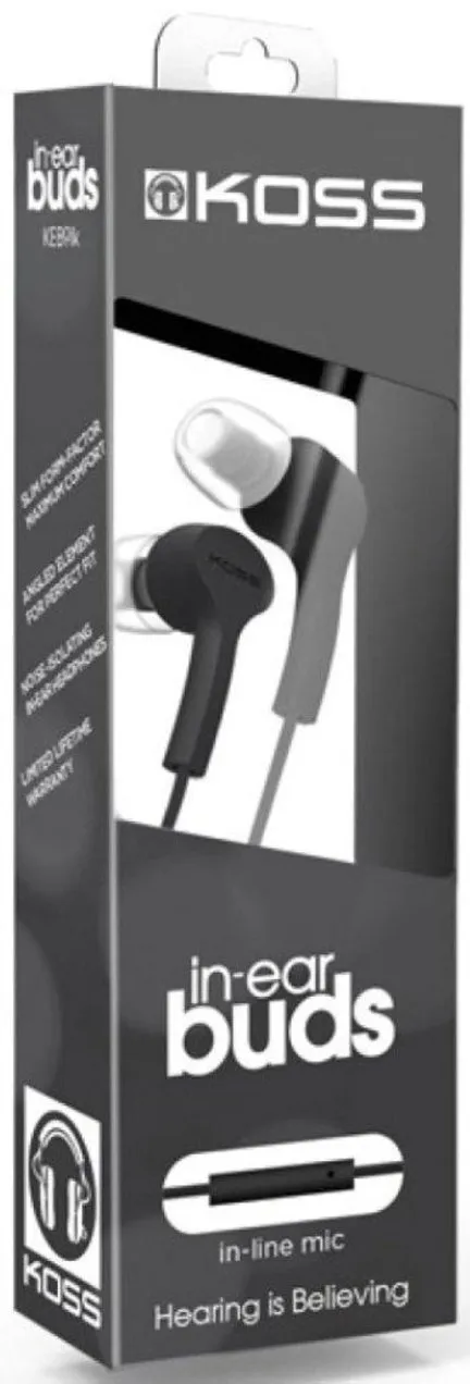 Гарнітура KOSS KEB9iK Mic Black (192526.101) - мініатюра 5