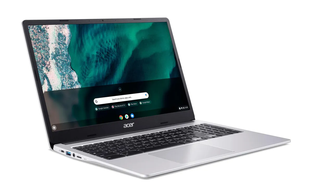 Ноутбук Acer Chromebook 315 CB315-4HT-C09F (NX.KBAEU.001) Silver - мініатюра 2