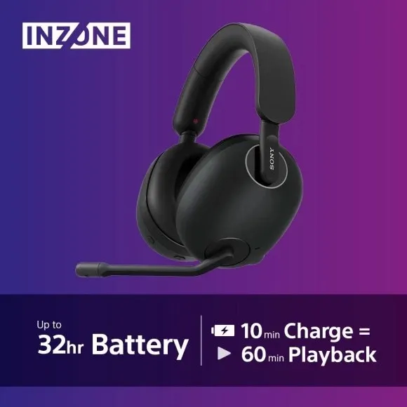 Bluetooth-гарнітура Sony Inzone H9 Black (WHG900NB.CE7) - мініатюра 6