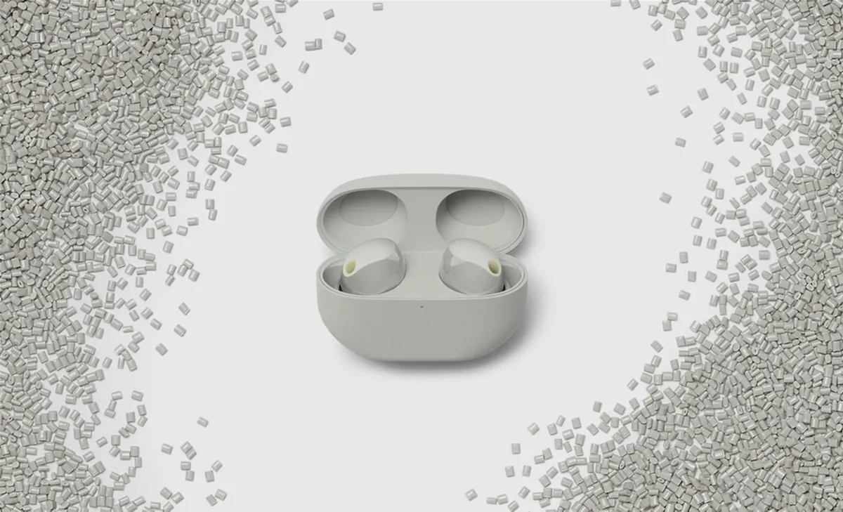 Bluetooth-гарнітура Sony WF-1000XM5 Platinum Silver (WF1000XM5S.CE7) - мініатюра 4