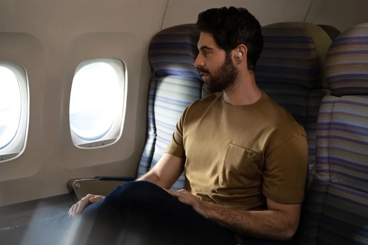 Bluetooth-гарнітура Sony WF-1000XM5 Platinum Silver (WF1000XM5S.CE7) - мініатюра 5