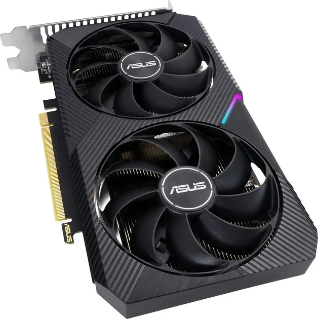 Відеокарта GF RTX 3050 8GB GDDR6 Dual V2 Asus (DUAL-RTX3050-8G-V2) - мініатюра 6