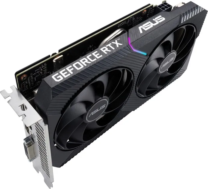 Відеокарта GF RTX 3050 8GB GDDR6 Dual V2 Asus (DUAL-RTX3050-8G-V2) - мініатюра 9