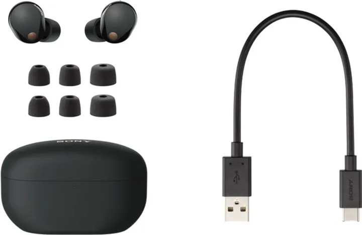 Bluetooth-гарнітура Sony WF-1000XM5 Black (WF1000XM5B.CE7) - мініатюра 11
