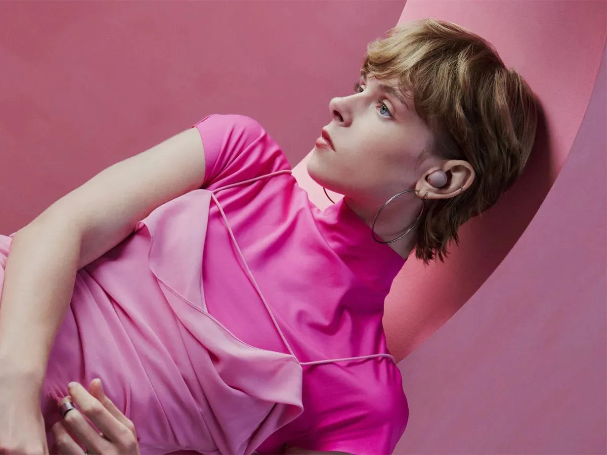 Bluetooth-гарнітура Sony WF-1000 Powder Pink (WF1000XM5P.CE7) - мініатюра 7