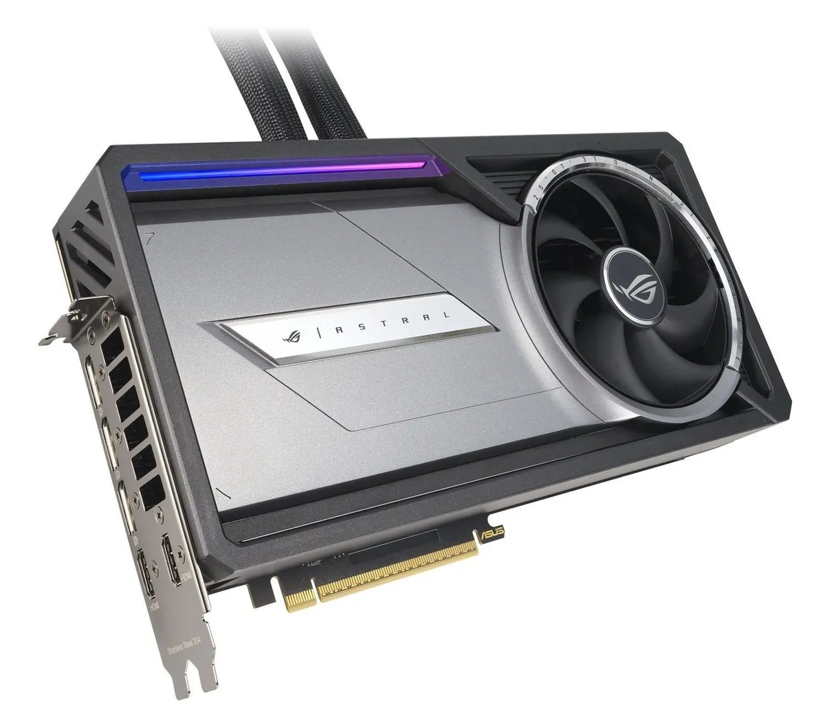 Відеокарта GF RTX 5090 32GB GDDR7 ROG Astral LC Gaming OC Asus (ROG-ASTRAL-LC-RTX5090-O32G-GAMING) - мініатюра 7