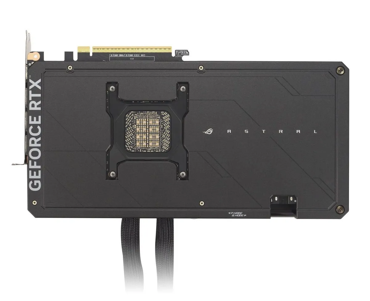 Відеокарта GF RTX 5090 32GB GDDR7 ROG Astral LC Gaming OC Asus (ROG-ASTRAL-LC-RTX5090-O32G-GAMING) - мініатюра 8
