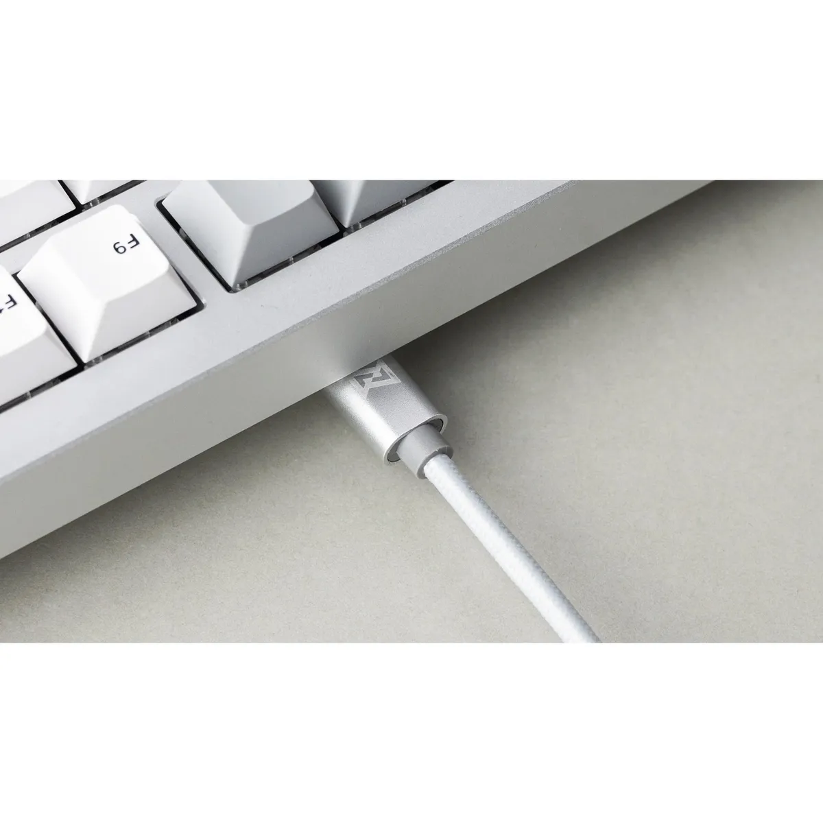 Клавіатура бездротова Lemokey P1 Pro Keychron Super Brown Switch UA Space Silver (P1P-X3-UA) - мініатюра 4