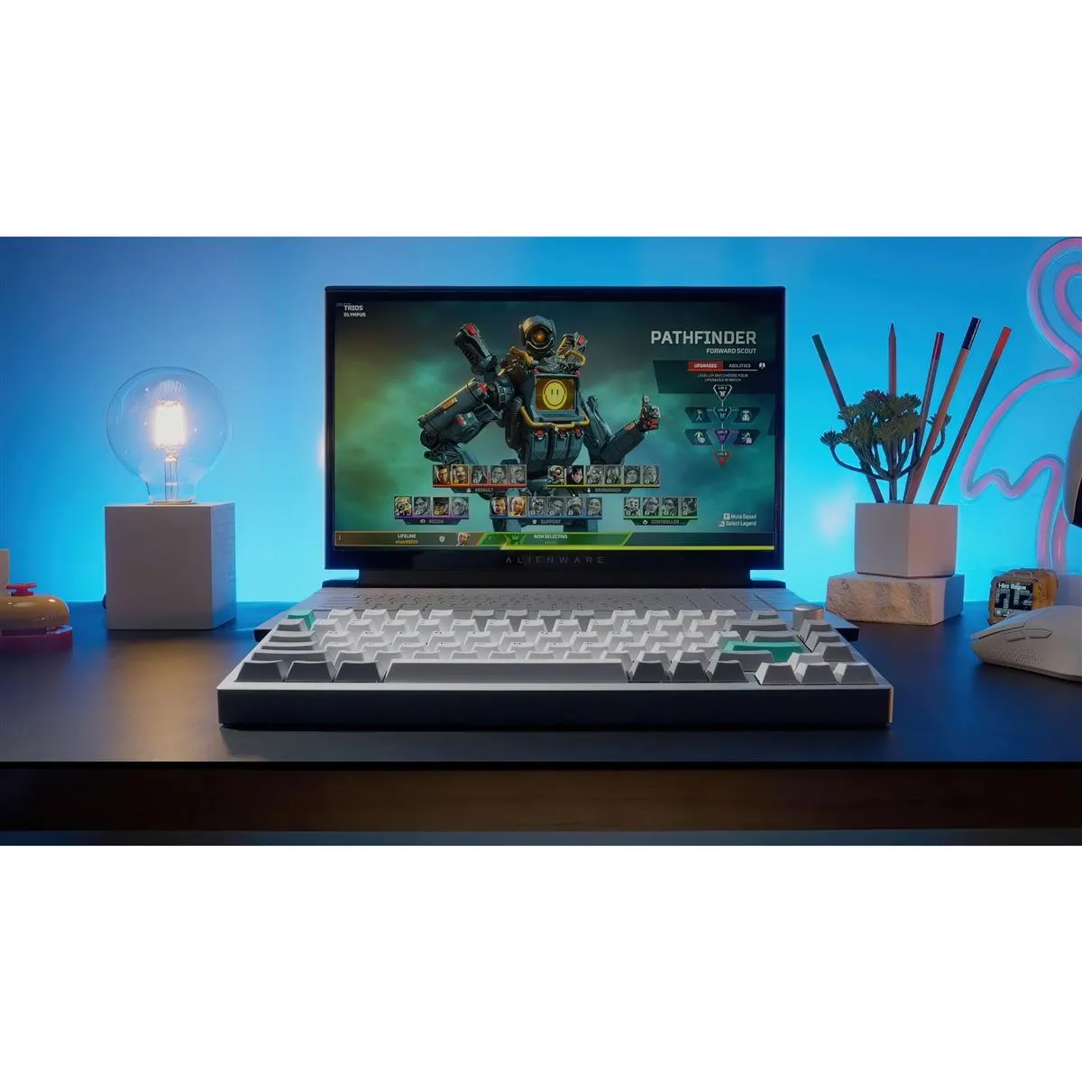 Клавіатура бездротова Lemokey P1 Pro Keychron Super Brown Switch UA Space Silver (P1P-X3-UA) - мініатюра 9