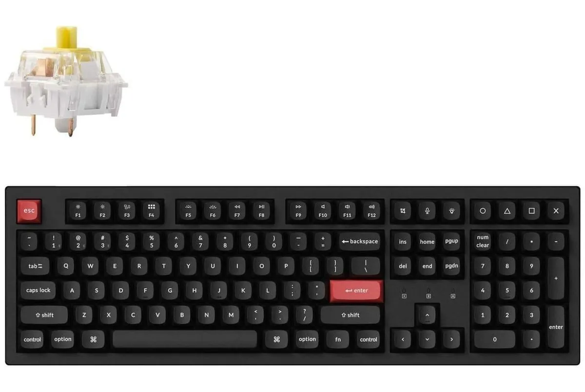 Клавіатура бездротова Keychron K10 PRO 100Key (K10P-B4-UA) - мініатюра 2
