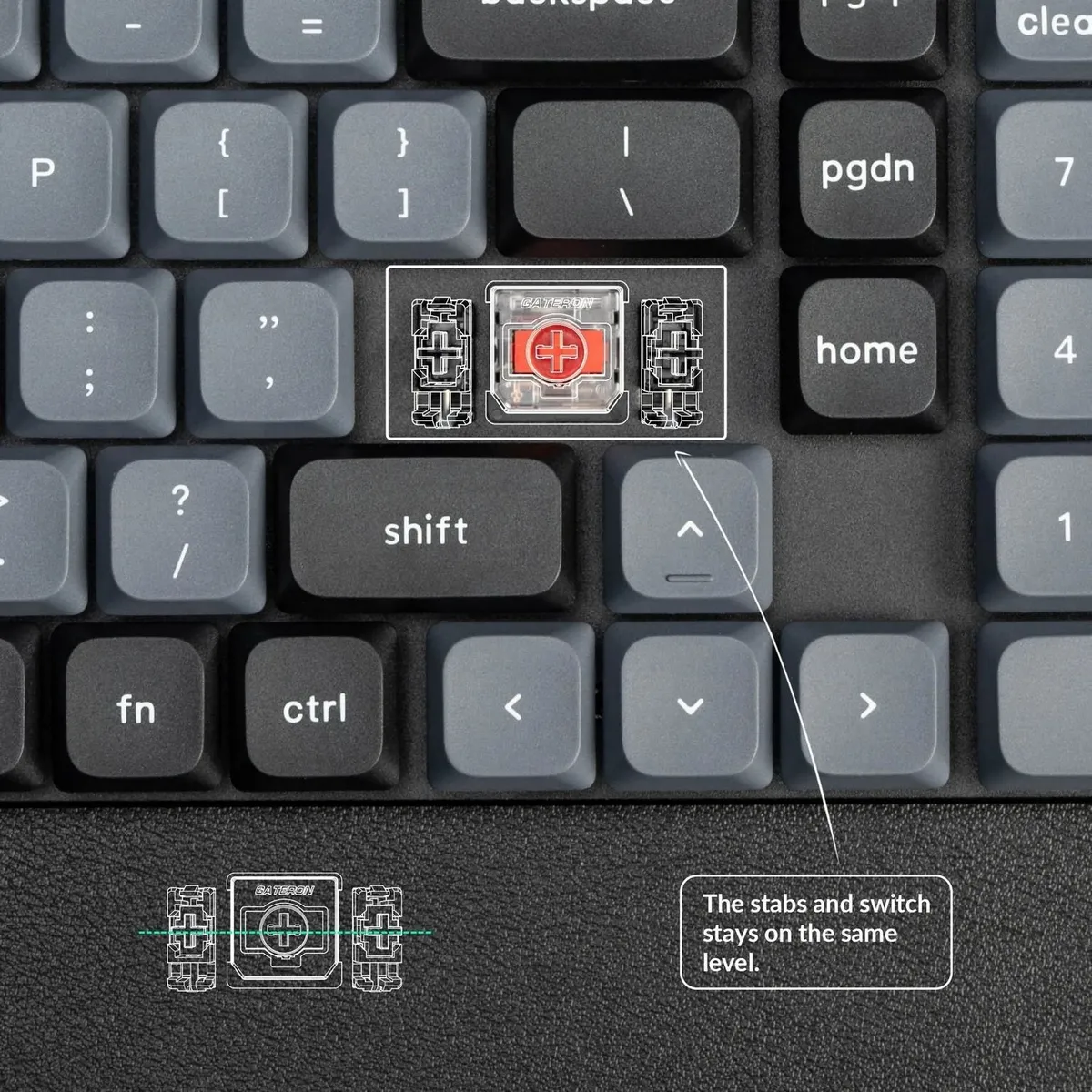 Клавіатура бездротова Keychron K17 PRO 100Key (K17P-B3-UA) - мініатюра 8