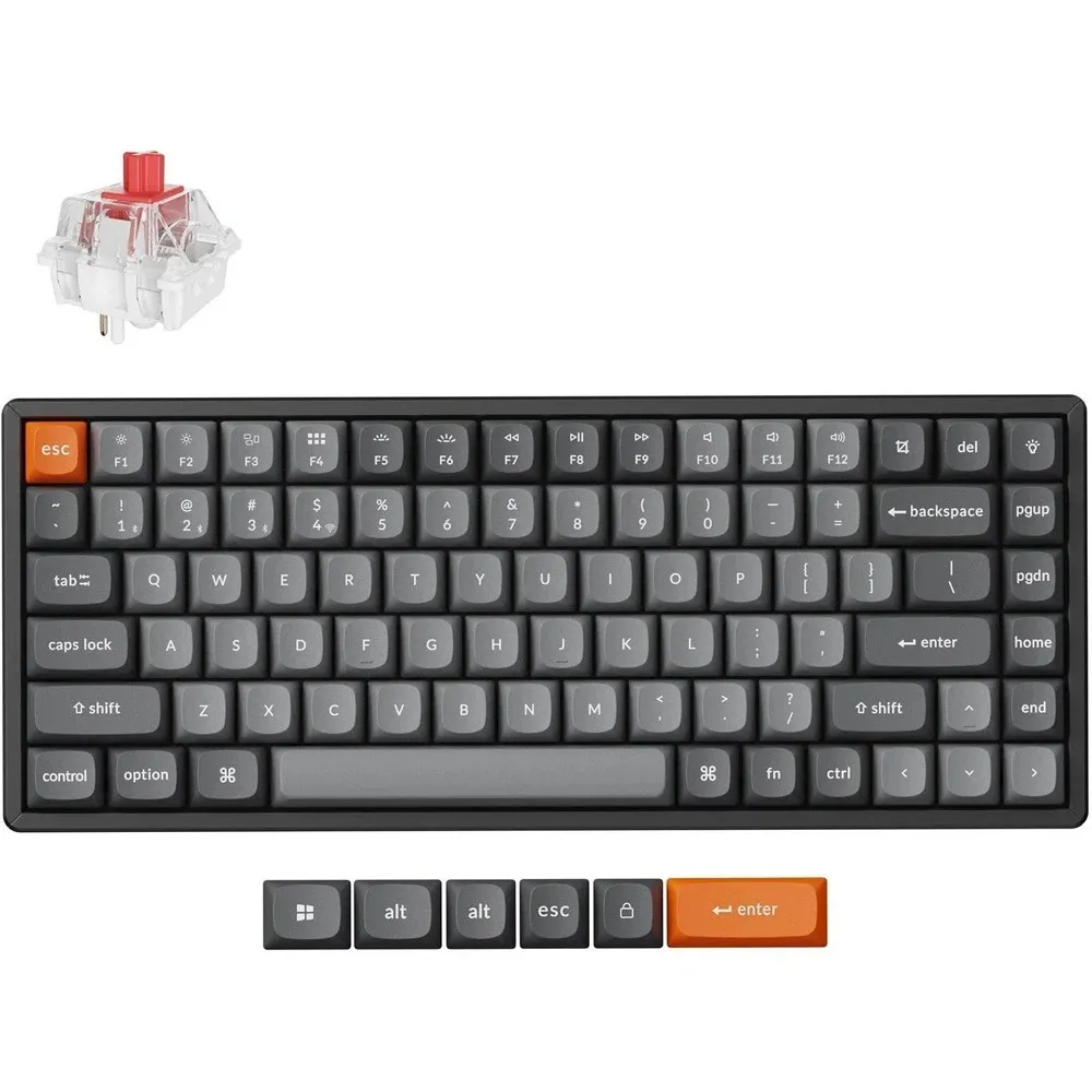 Клавіатура бездротова Keychron K2 Max 84Key (K2M-J1-UA) - мініатюра 9