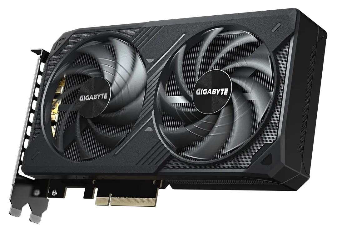 Відеокарта GF RTX 5060 Ti  8GB GDDR7 Windforce OC Gigabyte (GV-N506TWF2OC-8GD) - мініатюра 6