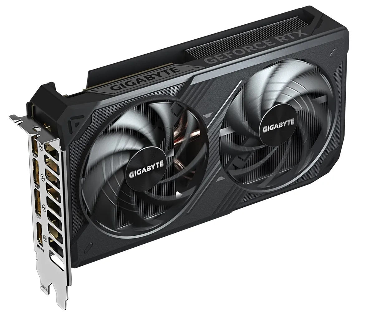Відеокарта GF RTX 5060 Ti  8GB GDDR7 Windforce OC Gigabyte (GV-N506TWF2OC-8GD) - мініатюра 8