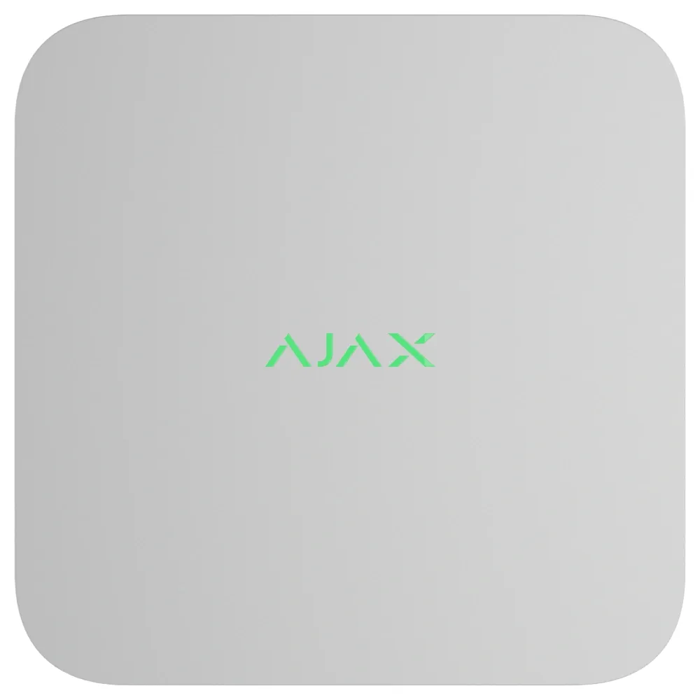 Відеореєстратор Ajax NVR DC (8ch) White - зображення 1