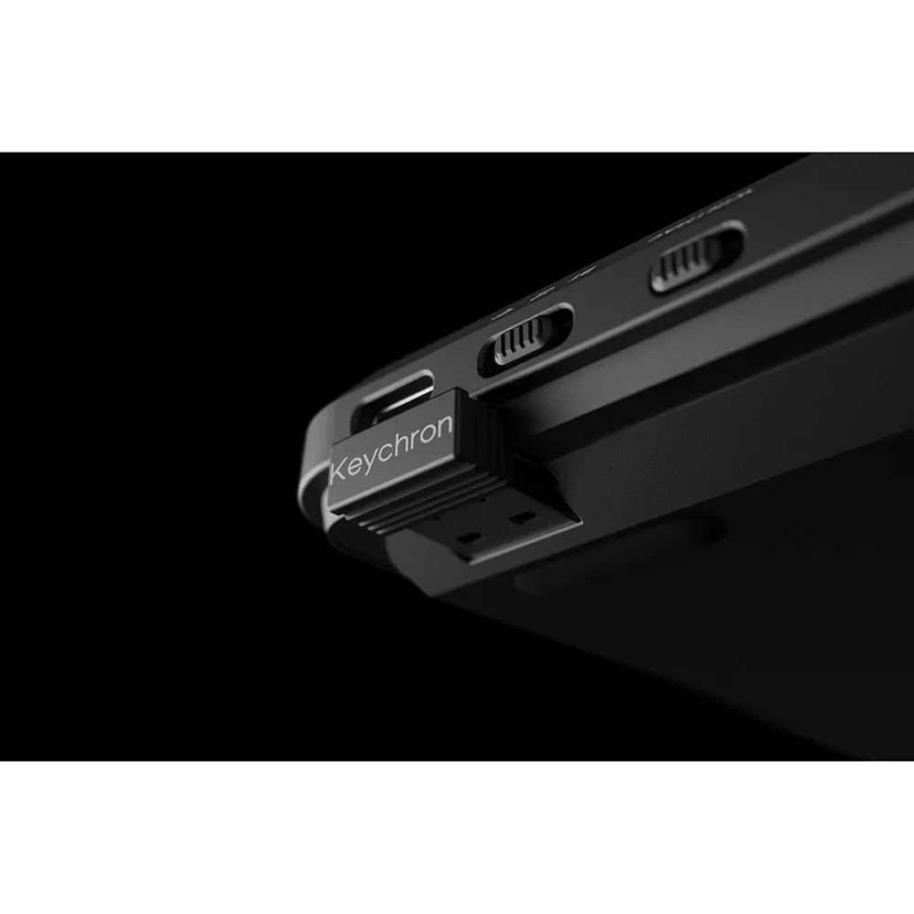 Клавіатура бездротова Keychron J1, K Pro Red, Hot-Swap, RGB Black (J1-H1-UA) - мініатюра 4